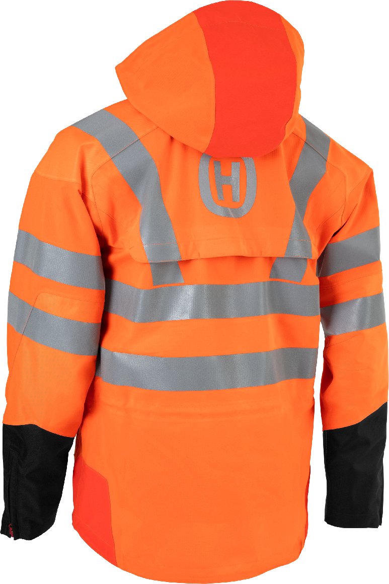 Husqvarna Wetterschutzjacke Technical Vent High Viz – Bild 2