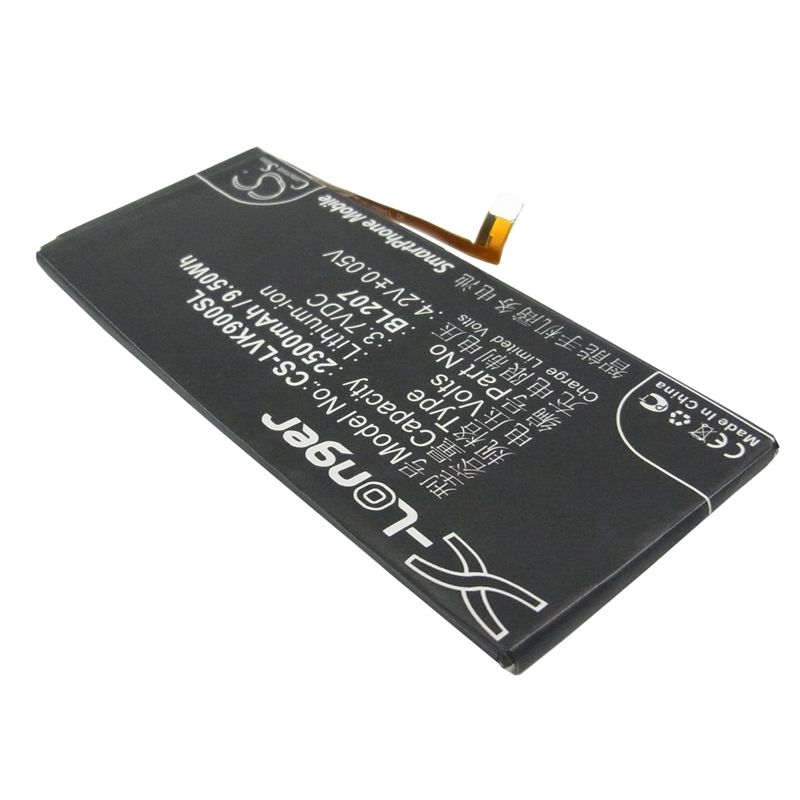 Li-Polymer Battery fits Lenovo, k100, k900 3.7V, 2500mAh – Bild 2