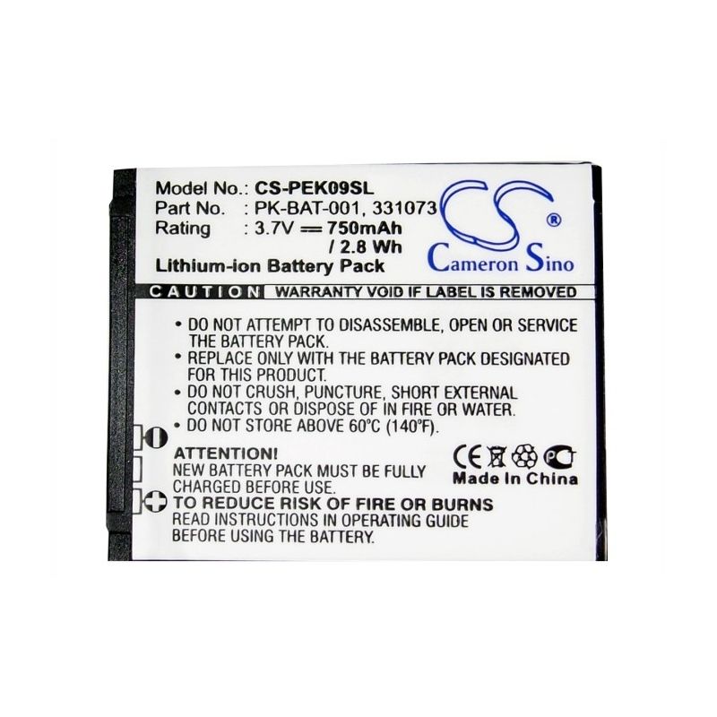 Li-ion Battery fits Peek,9, pronto 3.7V, 750mAh – Bild 5