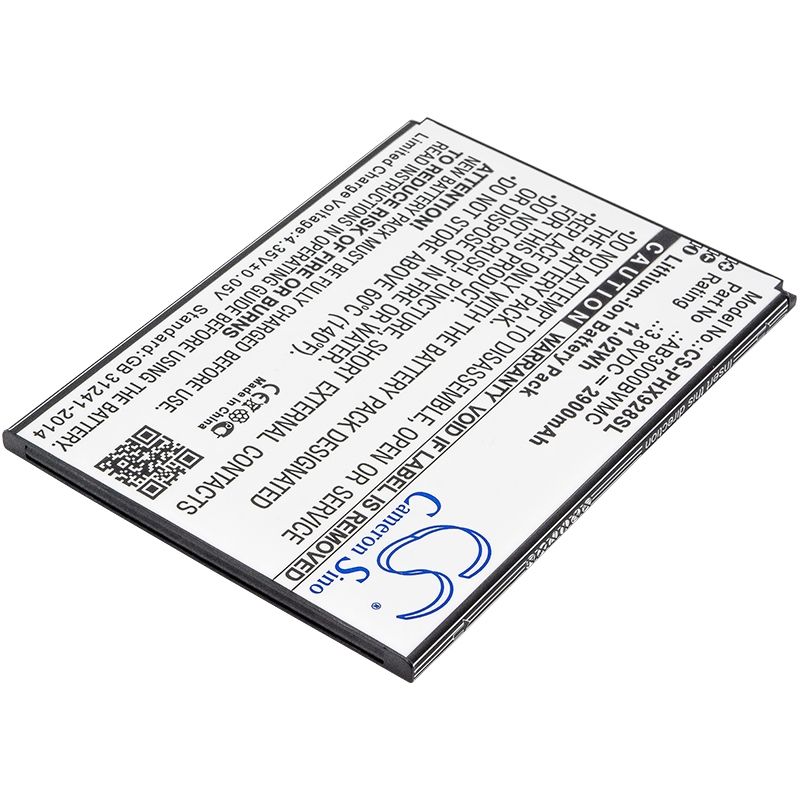 Li-ion Battery fits Philips, xenium i928 3.8V, 2900mAh – Bild 2