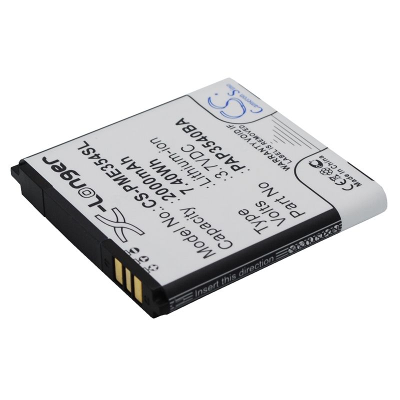 Li-ion Battery fits Prestigio, multiphone 3540 duo 3.7V, 2000mAh – Bild 2