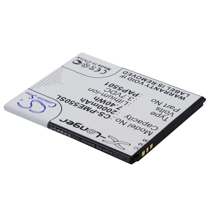 Li-ion Battery fits Prestigio, multiphone 5501 duo, pap5501 3.7V, 2000mAh – Bild 3