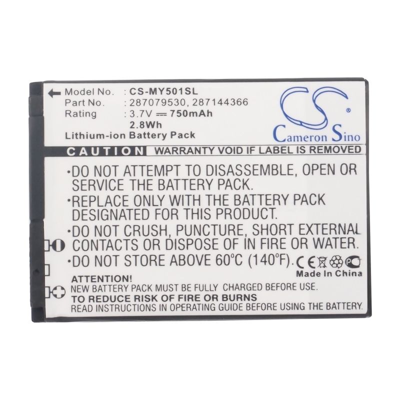 Li-ion Battery fits Sagem,226, my150x, my200v 3.7V, 750mAh – Bild 5