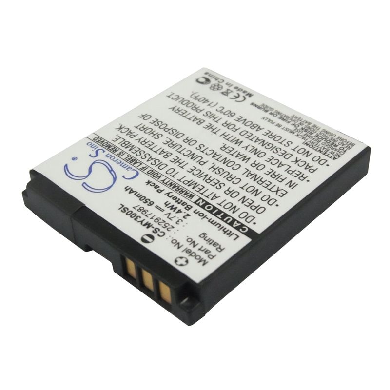 Li-ion Battery fits Sagem, my200, my-200, my200c 3.7V, 650mAh – Bild 2