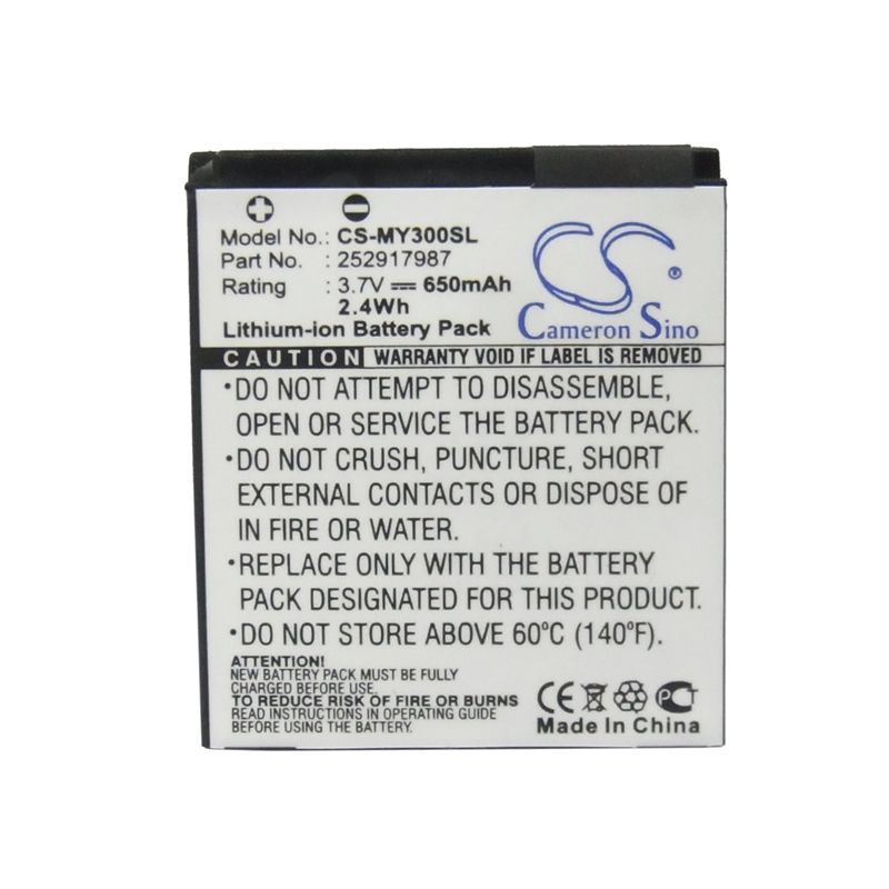 Li-ion Battery fits Sagem, my200, my-200, my200c 3.7V, 650mAh – Bild 5