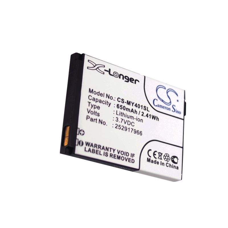 Li-ion Battery fits Sagem, my401c, my-401c, my401l 3.7V, 650mAh – Bild 5