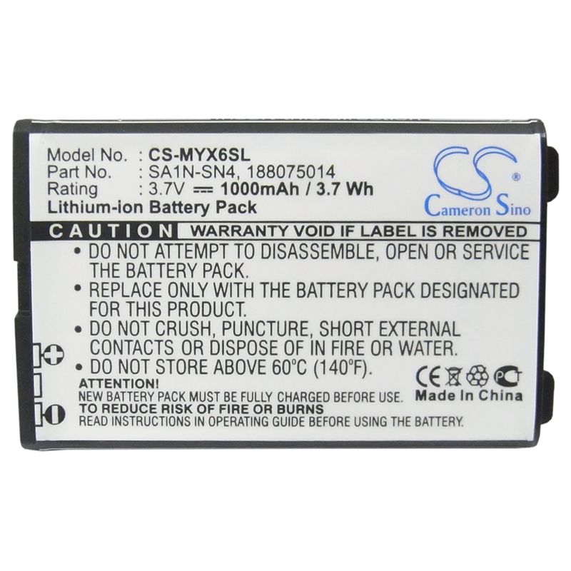 Li-ion Battery fits Sagem, myv65, myv-65, myv75 3.7V, 1000mAh – Bild 5