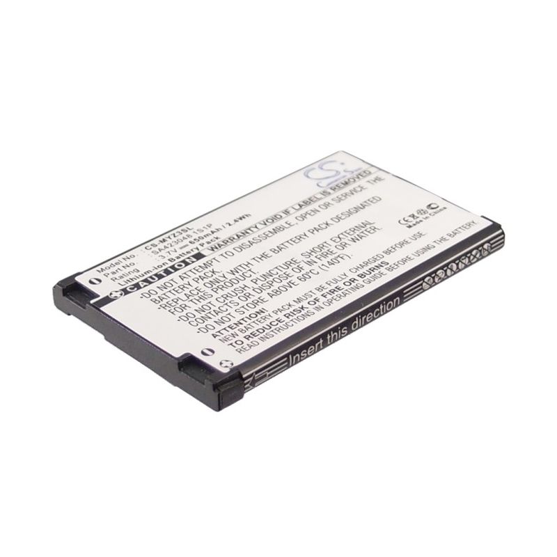 Li-ion Battery fits Sagem, myz3, my-z3, myz-3 3.7V, 650mAh – Bild 4