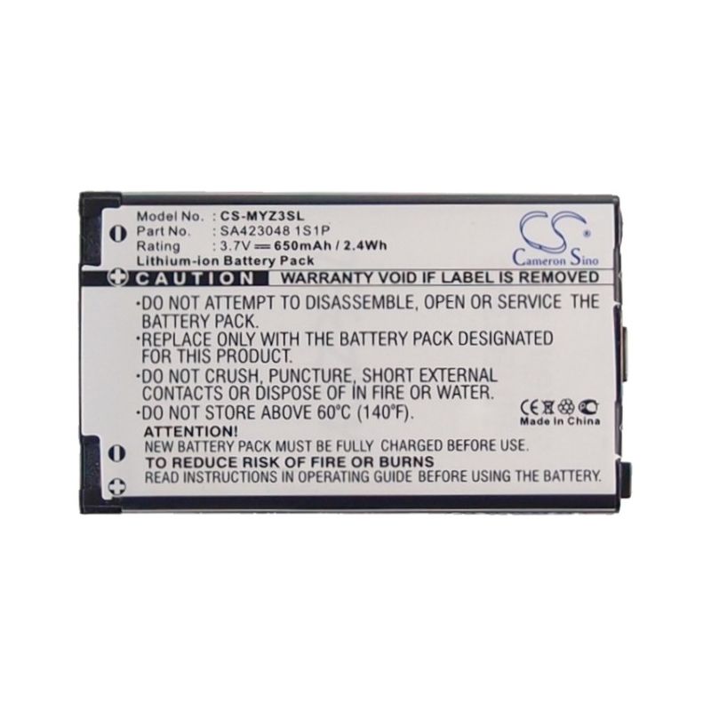 Li-ion Battery fits Sagem, myz3, my-z3, myz-3 3.7V, 650mAh – Bild 5