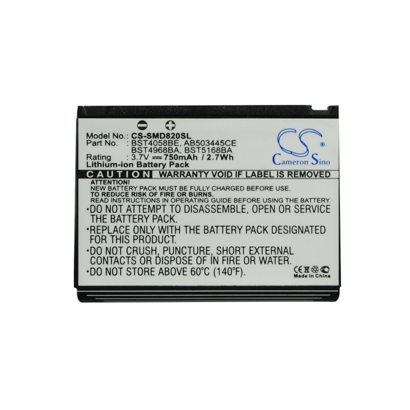Li-ion Battery Fits Samsung, Ace, Blade, Gh-d730 3.7v, 750mah – Bild 5