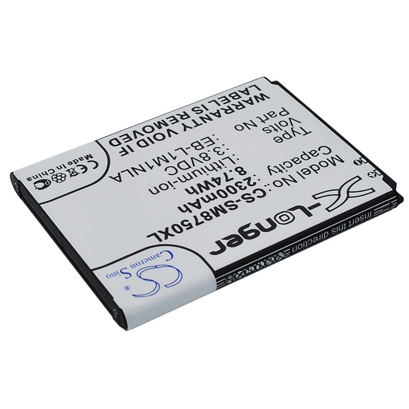 Li-ion Battery Fits Samsung, Ativ S, Ativ S 16gb, Ativ S 32gb 3.8v, 2300mah – Bild 2