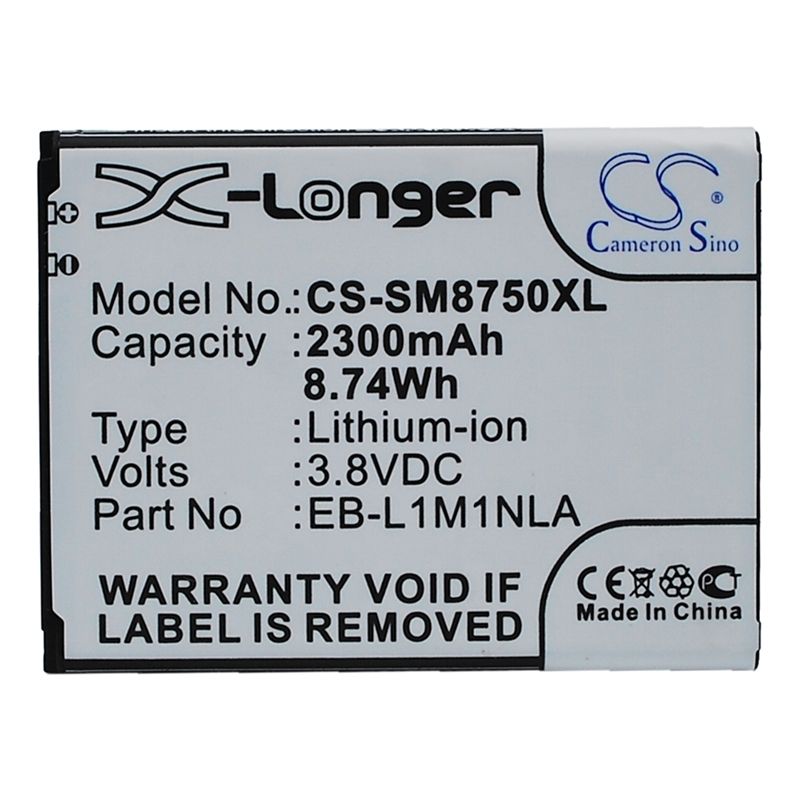 Li-ion Battery Fits Samsung, Ativ S, Ativ S 16gb, Ativ S 32gb 3.8v, 2300mah – Bild 5