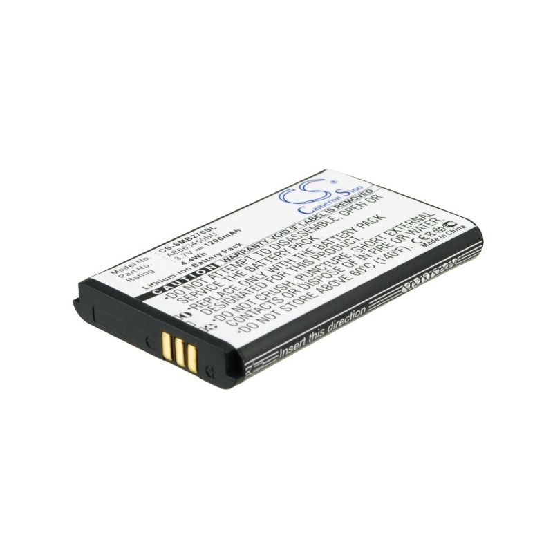 Li-ion Battery fits Samsung, b2700, gt-b2700 3.7V, 1200mAh – Bild 3
