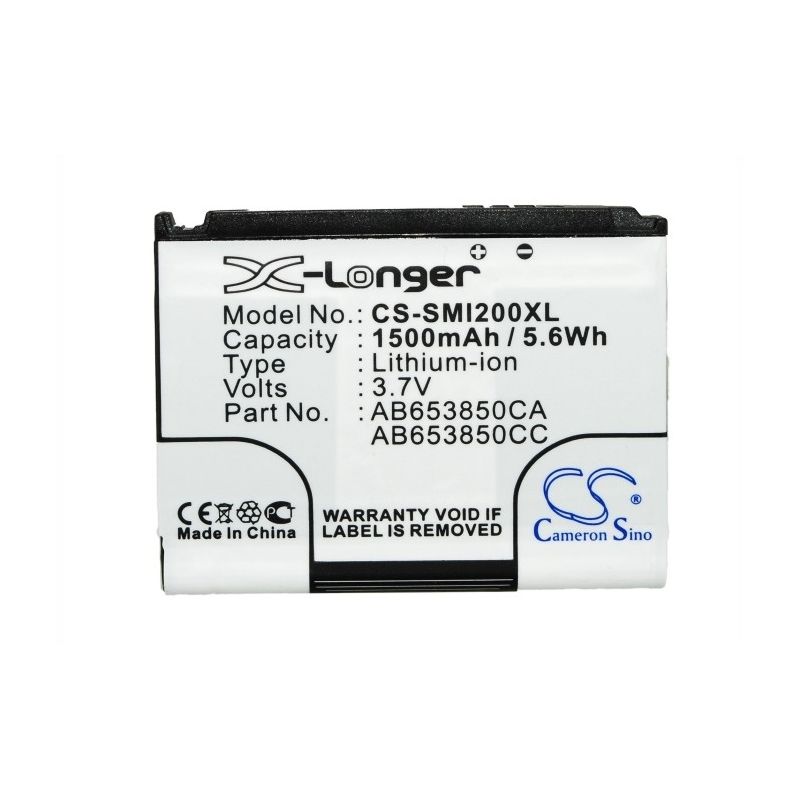 Li-ion Battery fits Samsung, behold ii t939, gt-i809, gt-i9020 3.7V, 1500mAh – Bild 5