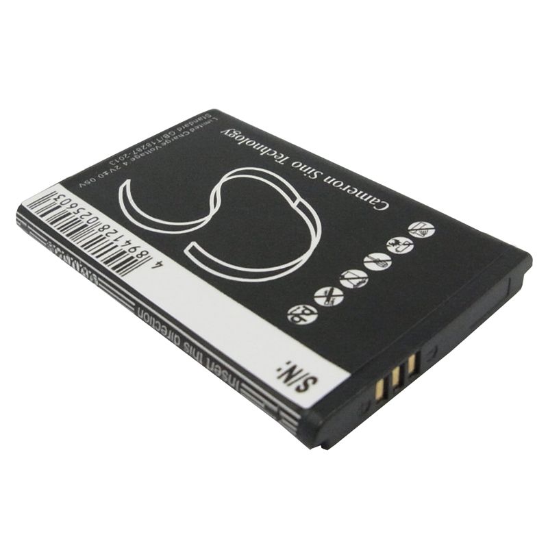 Li-ion Battery fits Samsung, blade, chart, chat 322 3.7V, 650mAh – Bild 4