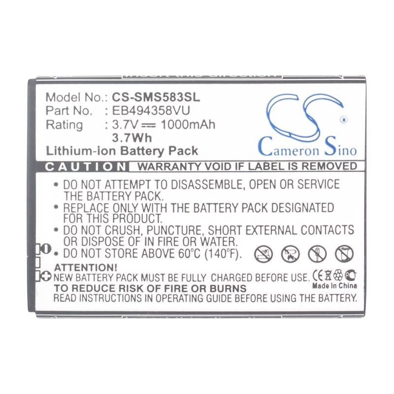 Li-ion Battery fits Samsung, cooper, fit, galaxy ace 3.7V, 1000mAh – Bild 5