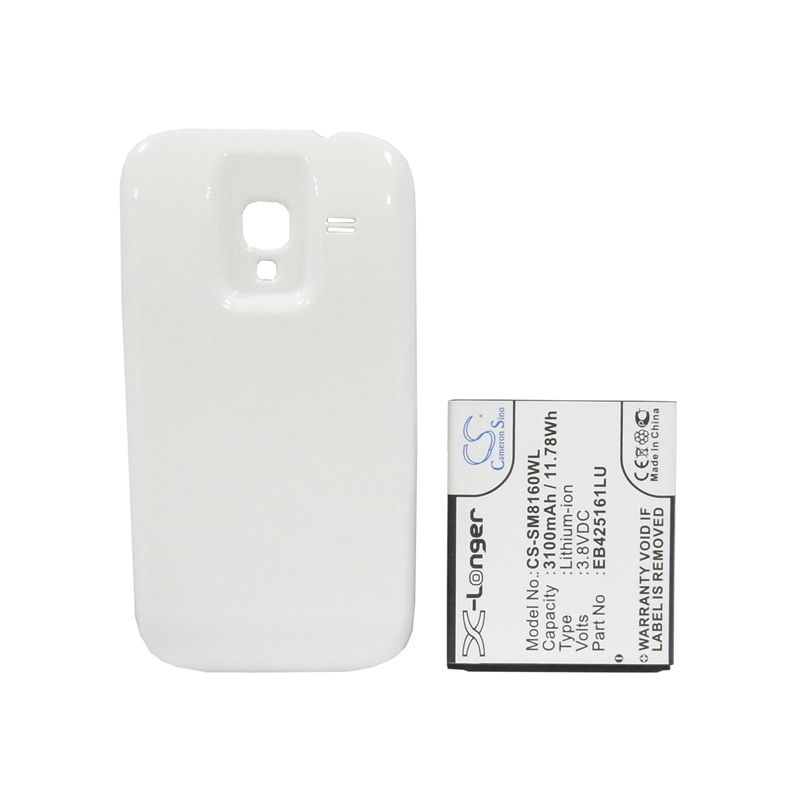 Li-ion Battery fits Samsung, galaxy ace 2, gt-i8160, gt-i8160p 3.8V, 3500mAh – Bild 5