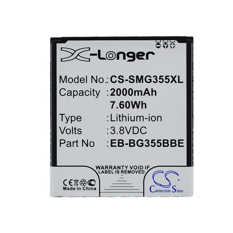 Li-ion Battery Fits Samsung, Galaxy Core 2, Galaxy Core Lite, Sm-g355 3.8v, 2000mah – Bild 5