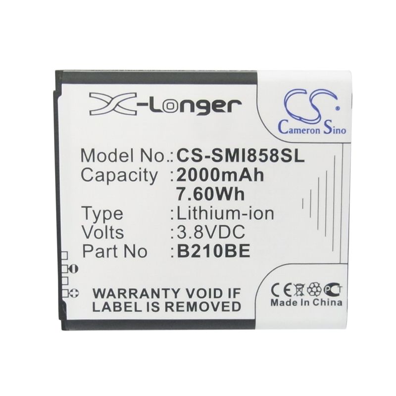 Li-ion Battery fits Samsung, galaxy core advance, gt-i8580, shw-m570 3.8V, 2000mAh – Bild 5