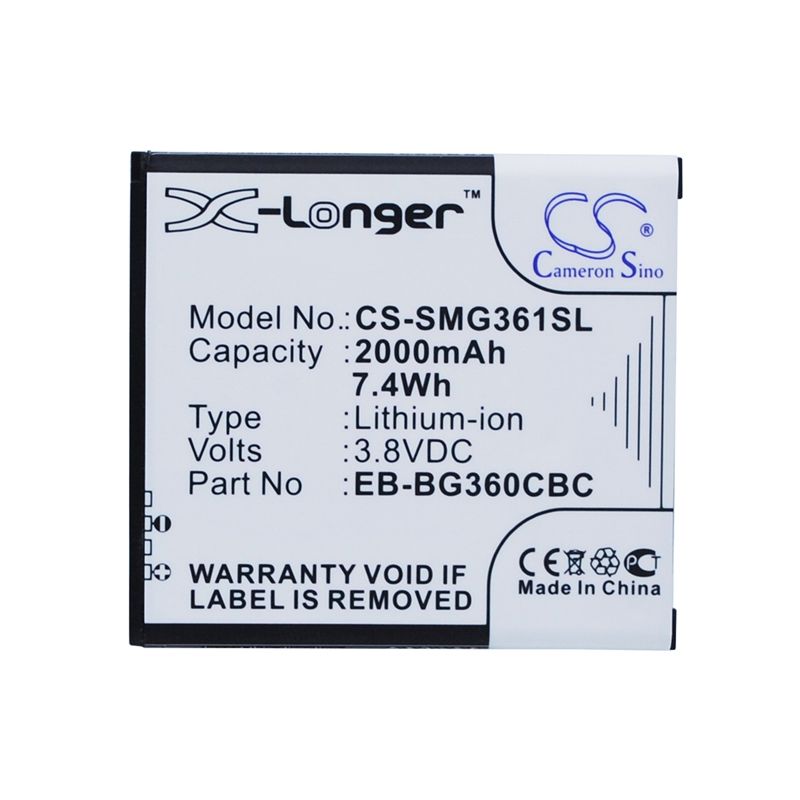 Li-ion Battery Fits Samsung, Galaxy Core Prime, Galaxy Core Prime Cdma, Galaxy Core Prime Td-lte 3.8v, 2000mah – Bild 5