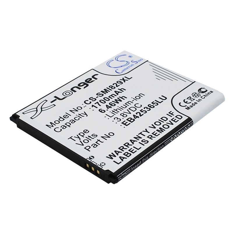 Li-ion Battery fits Samsung, galaxy duos, galaxy style duos, gt-i8262d 3.8V, 1700mAh – Bild 2