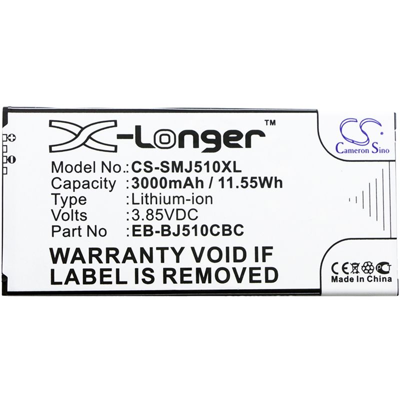 Li-ion Battery Fits Samsung, Galaxy J5 2016, Galaxy J5 6 Duos, Galaxy J5 6 Duos Td-lte 3.85v, 3000mah – Bild 3