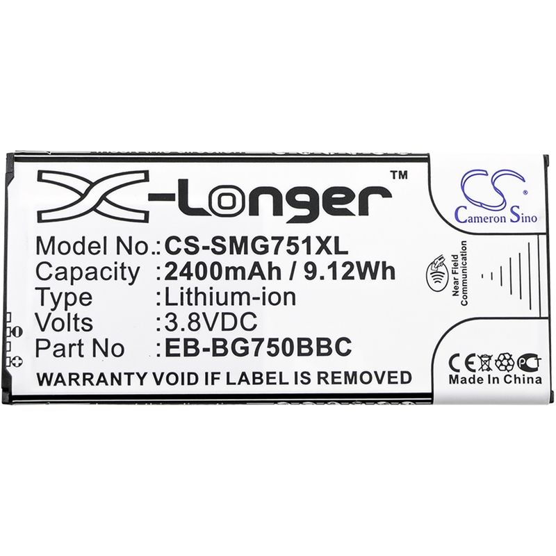 Li-ion Battery fits Samsung, galaxy mega 2, galaxy mega 2 duos, galaxy mega 2 lte 3.8V, 2400mAh – Bild 5