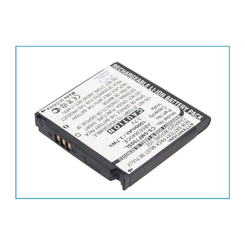 Li-ion Battery fits Samsung, gh-m8800h, sgh-f700, sgh-f700v 3.7V, 1000mAh – Bild 3