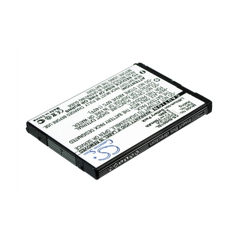 Li-ion Battery fits Sharp, sh001, sh002, sh004 3.7V, 750mAh – Bild 4