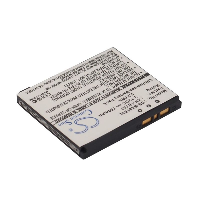 Li-ion Battery fits Sharp, sh6110, sh6110c, sh6118 3.7V, 750mAh – Bild 2