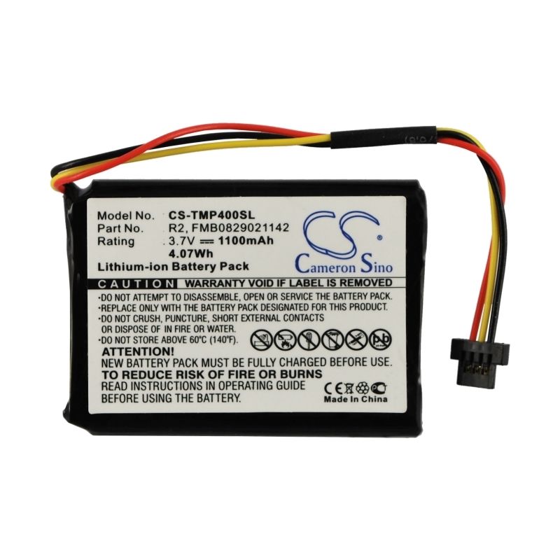 Li-ion Battery Fits Tomtom, 340s Live Xl, 4eg0.001.08, One Xl 340 3.7v, 1100mah – Bild 5