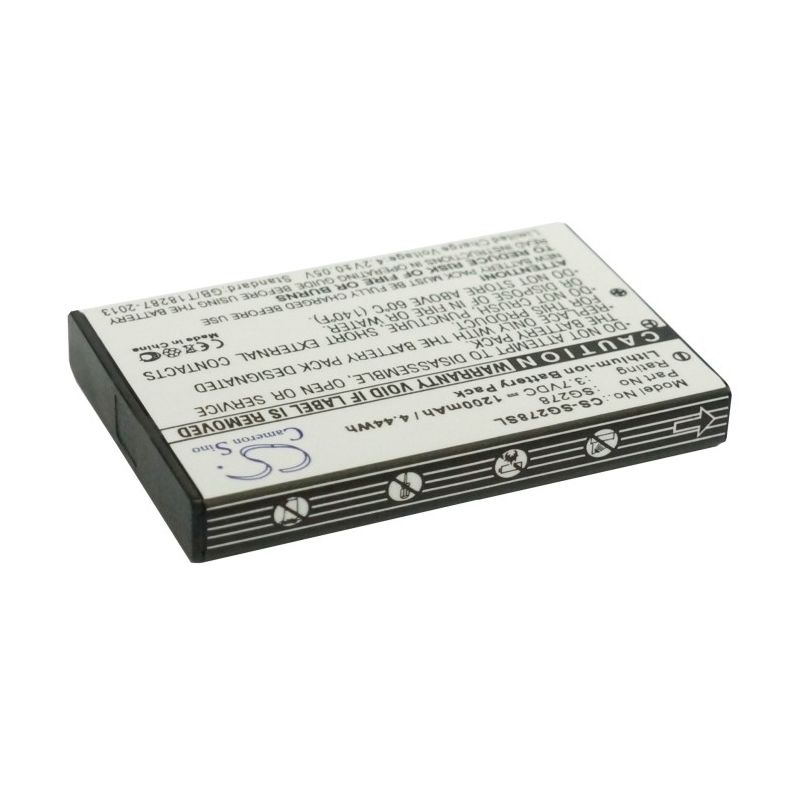 Li-ion Battery fits Zycast, Sg-278 3.7V, 1200mAh – Bild 2