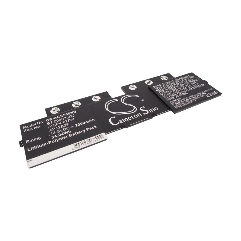 Li-Polymer Battery fits Acer, Aspire S5-391-6495, Aspire S5, Aspire S5 -391-73514g12kk 14.8V, 2300mAh – Bild 2