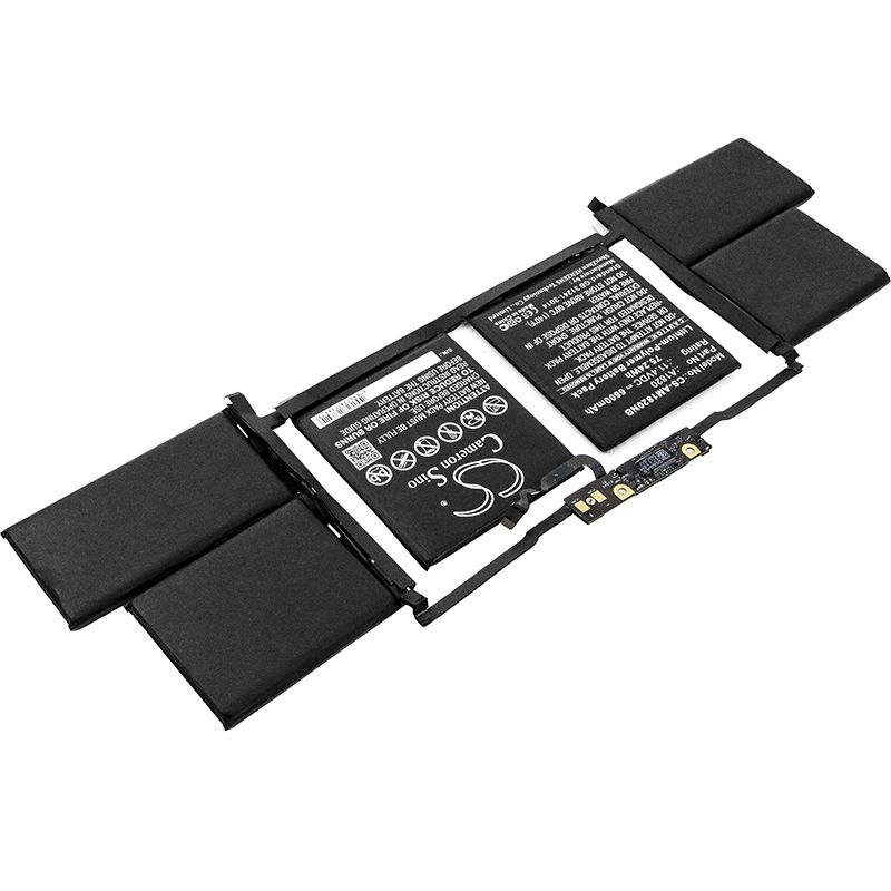 Li-polymer Battery Fits Apple, A1707, Macbook Pro "core I7" 2.6 15" Touch/late 2016 11.4v, 6600mah – Bild 2