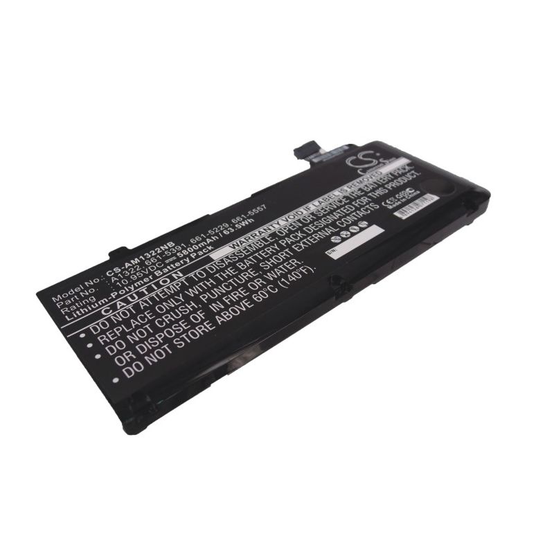 Li-polymer Battery Fits Apple, Macbook Pro 13, Macbook Pro 13" 2010 Version, Macbook Pro 13" 2011 Version 10.95v, 5800mah – Bild 2