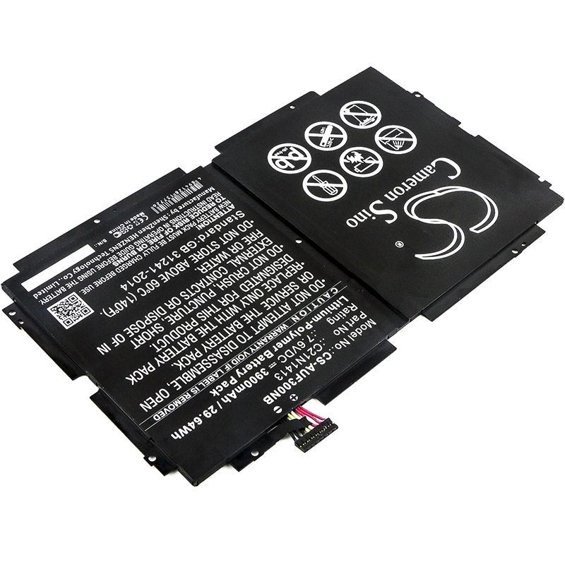 Li-Polymer Battery fits Asus, T300fa-dh12, T300fa-dh12t-ca, T300fa-fe001h 7.6V, 3900mAh – Bild 2