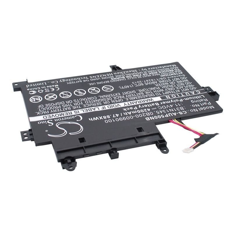 Li-polymer Battery Fits Asus, Transformer Book Flip Tp500la, Transformer Book Flip Tp500lb 11.4v, 4200mah – Bild 3