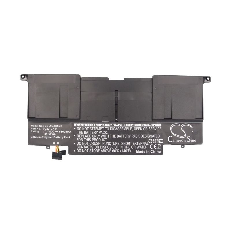 Li-polymer Battery Fits Asus, Ux31, Ux31 Ultrabook, Ux31a 7.4v, 6800mah – Bild 5