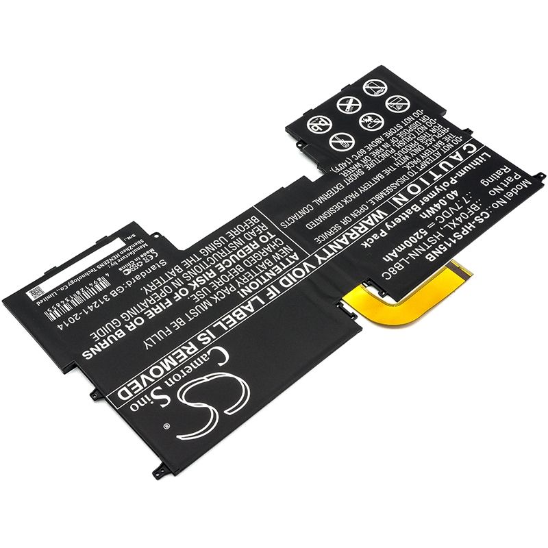 Li-Polymer Battery fits Hp, spectre 13-v101na, spectre 13-v115tu, spectre 13-v116tu 7.7V, 5200mAh – Bild 2