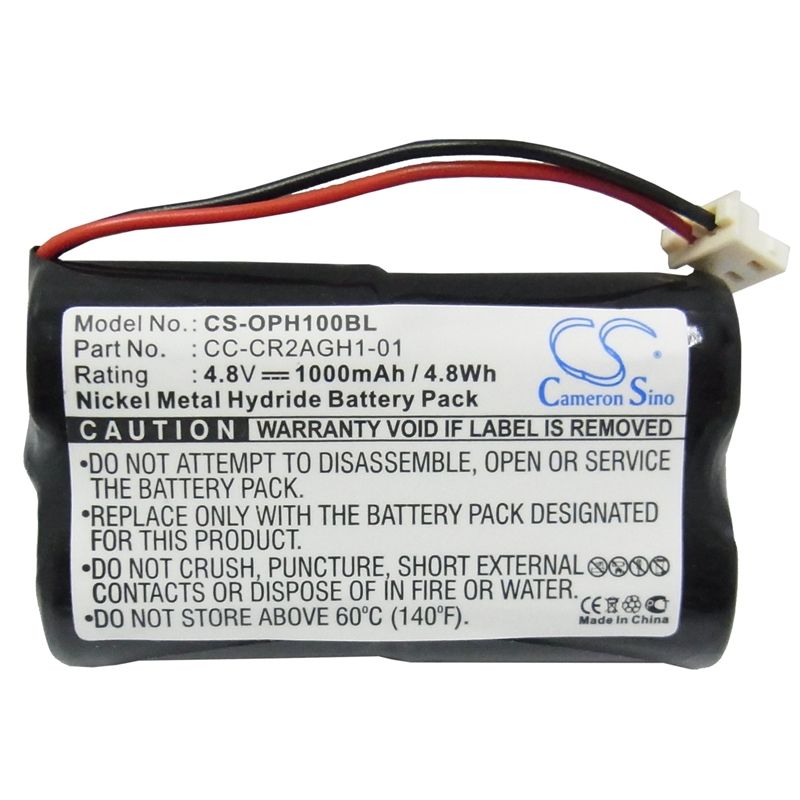 Ni-MH Battery fits Opticon, H1 4.8V, 1000mAh – Bild 5