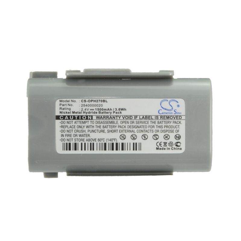 Ni-MH Battery fits Opticon, Phl-2700, Phl-2700 Rfid 2.4V, 1500mAh – Bild 5
