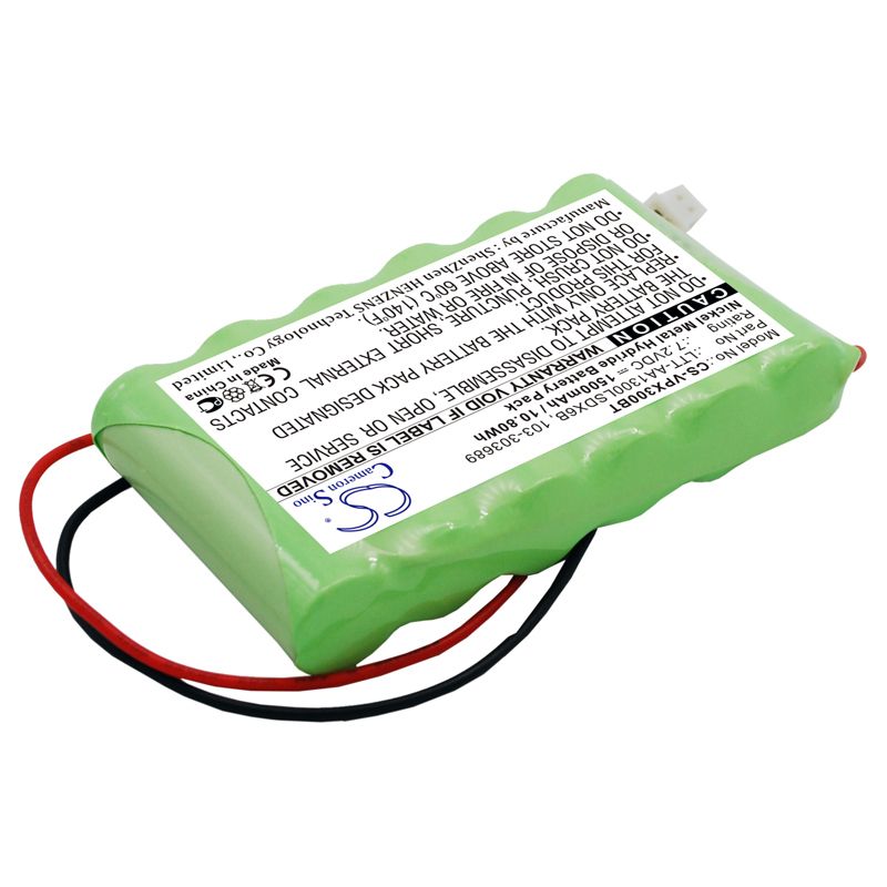 Ni-MH Battery fits Visonic, Powermaster 30 Control Panel 7.2V, 1500mAh – Bild 2