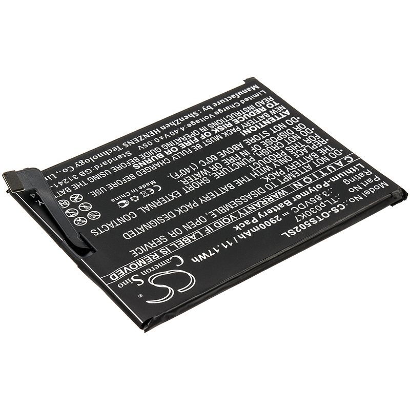 Li-Polymer Battery fits Alcatel, 1s, Ot-5024d 3.85V, 2900mAh – Bild 2