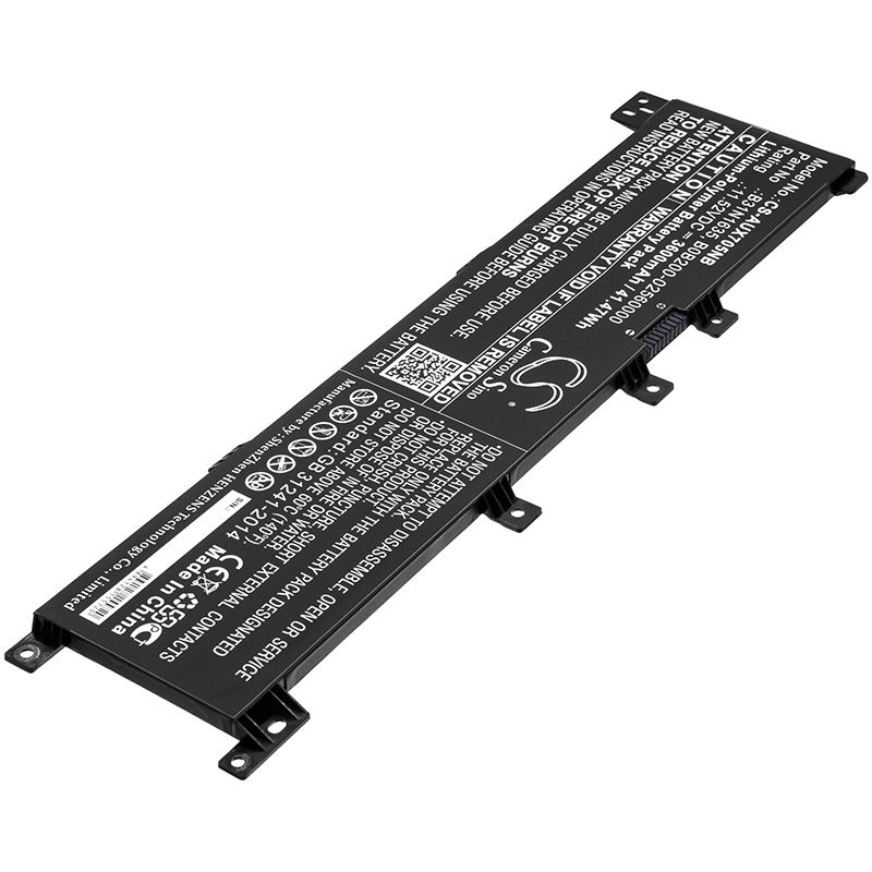 Li-Polymer Battery fits Asus, A705qa, F705ma-bx030t 11.52V, 3600mAh – Bild 2