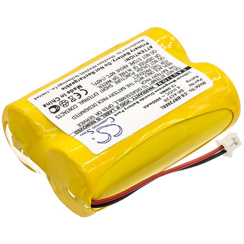 Li-MnO2 Battery fits Panasonic, Br-acf2r, Note 6.0V, 2000mAh – Bild 2