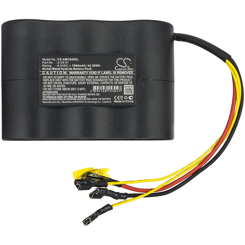 Ni-mh Battery Fits Aemc, 6240, 6240 Micro-ohmmeters 6.0v, 7000mah – Bild 3