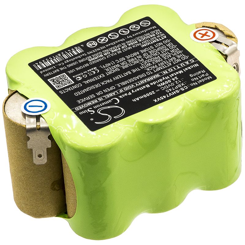 Ni-MH Battery fits Shark, Sv745 12.0V, 2000mAh – Bild 2