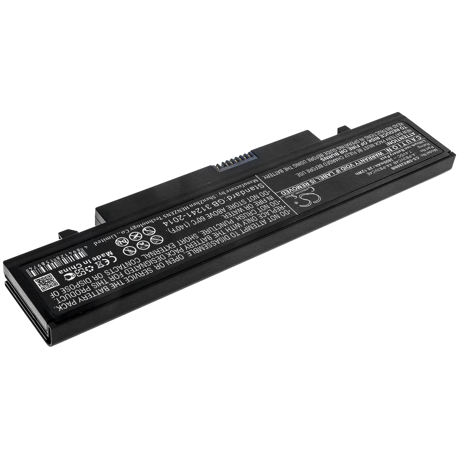 Li-ion Battery fits Samsung, Aa-pb3vc4b, Aa-pb3vc4e 7.4V, 3800mAh – Bild 2