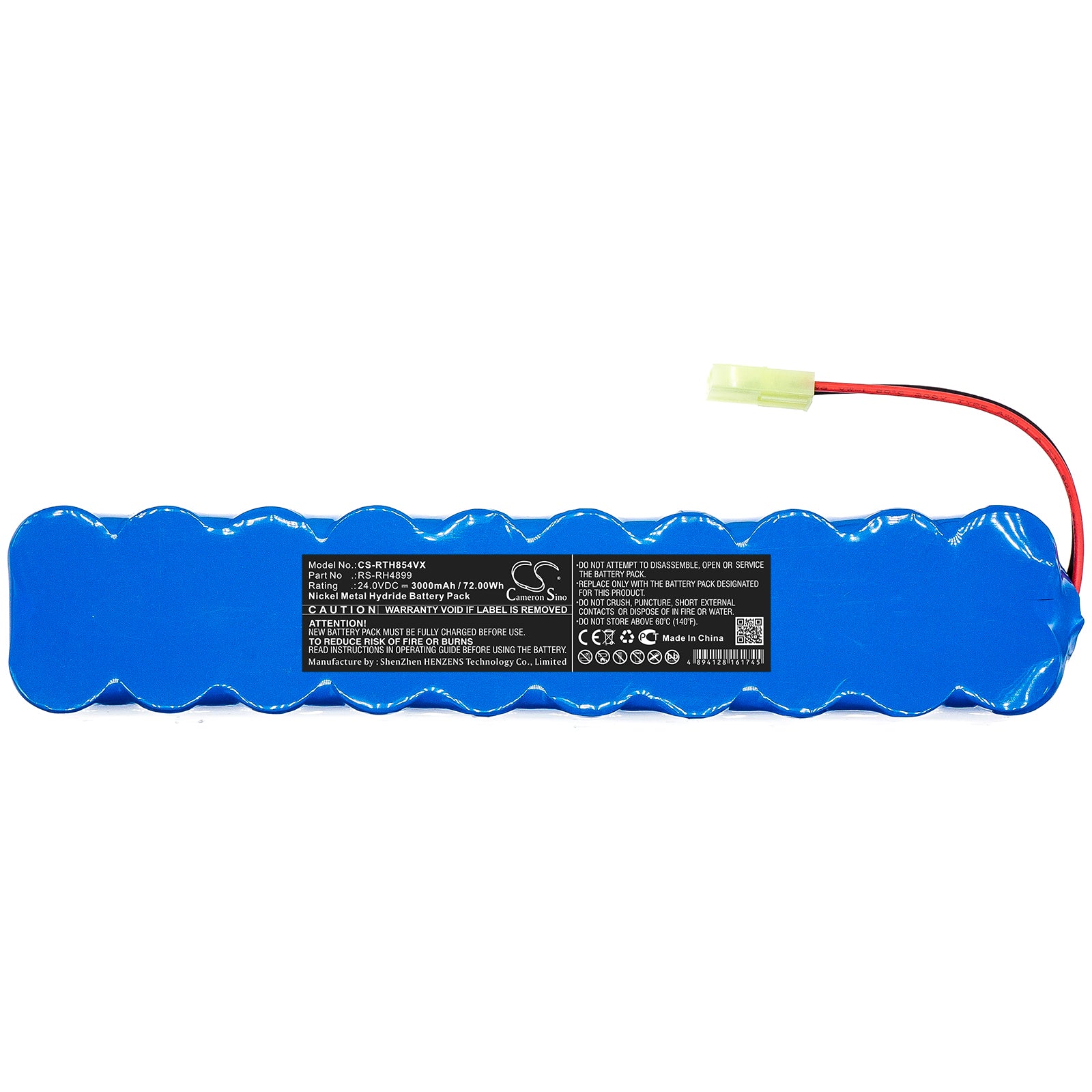 Ni-MH Battery fits Rowenta, Rs-rh4899 24.0V, 3000mAh – Bild 3