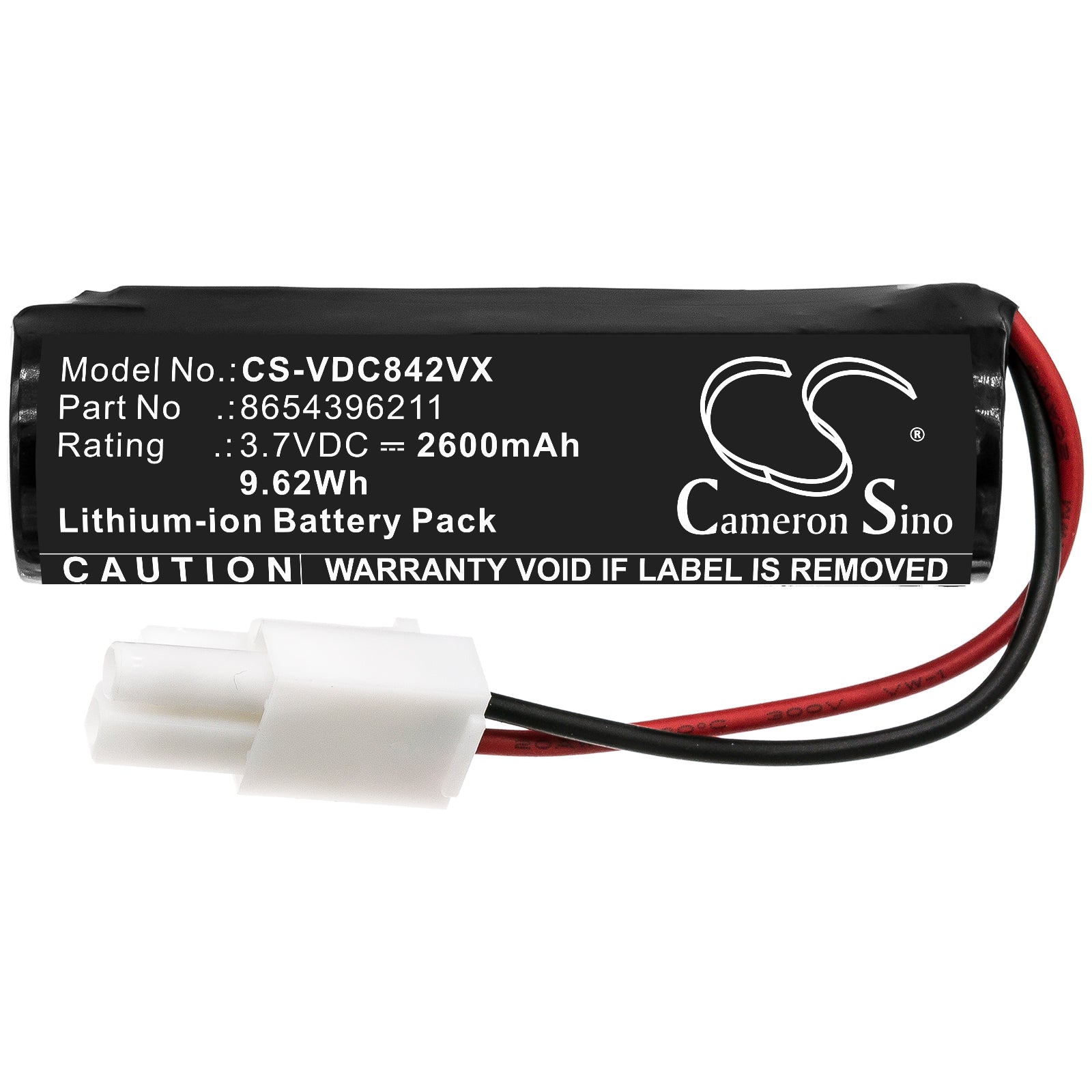 Li-ion Battery fits Vileda, 8654396211 3.7V, 2600mAh – Bild 3